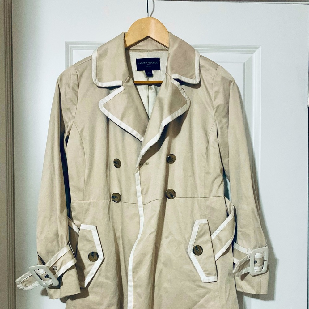 Petite trench coat